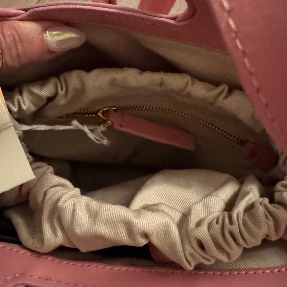 Marni Pink Mini Woven Bag with Curved Handle - Picture 7 of 7